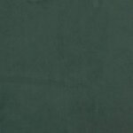 vidaXL Têtes de lit 2 Pièces Vert foncé 90x5x78/88 cm Velours