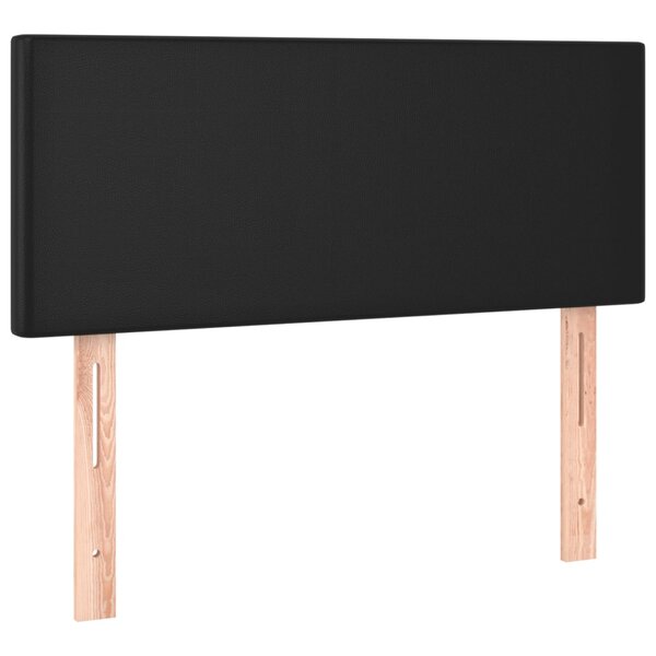 vidaXL Tête de lit Noir 90x5x78/88 cm Similicuir