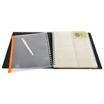 Porte Cartes De Visite Exacard À Pochettes Détachables 320 Cartes Exactive® - 26 5x25cm - Noir - X 5 - Exacompta