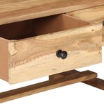 vidaXL Table basse 100x50x40 cm Bois d'acacia massif
