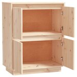 vidaXL Buffet 60x34x75 cm Bois massif de pin