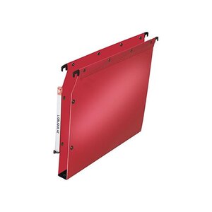 Pack 10 Dossiers suspendus Polypro fun 330 Armoire fond 30mm Rouge L'OBLIQUE AZ