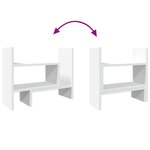 Organisateur armoire de bureau 38 5 x 17 x 39 cm bois d'ingénierie White 02_0043557