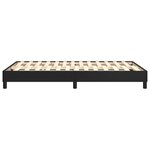 vidaXL Cadre de lit sans matelas noir 120x200 cm similicuir