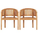 Salon de jardin meuble d'extérieur ensemble de mobilier 5 pièces en forme de banane bois de teck solide 02_0016580