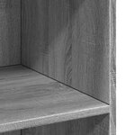 vidaXL Buffet sonoma gris 70x41x93 cm bois d'ingénierie
