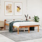 vidaXL Lit pour personne âgée sans matelas 120x200 cm bois pin massif