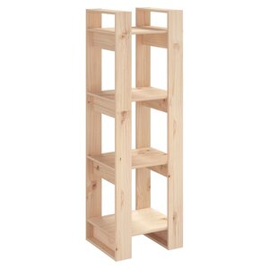 vidaXL Bibliothèque/Séparateur de pièce 41x35x125 cm pin massif