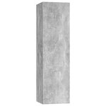 vidaXL Ensemble de meubles TV 5 Pièces Gris béton Bois d'ingénierie