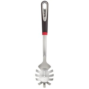 TEFAL Cuillere a pâtes en inox Ingenio - Noir et gris
