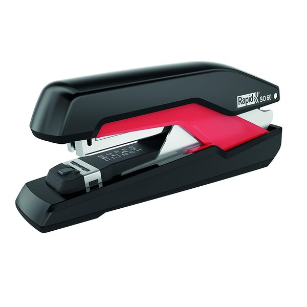 Agrafeuse Rapid Supreme Fullstrip SO60 noir rouge RAPID