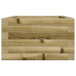 vidaXL Jardinière 70x40x23 cm bois de pin imprégné
