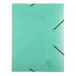 Boite De Classement Exabox Dos 40mm Polypropylène 7/10e Chromaline Pastel - A4 - Couleurs Assorties - X 8 - Exacompta
