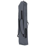 vidaXL Hamac avec support pliable Gris