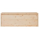vidaXL Armoire murale 100x30x35 cm Bois de pin massif