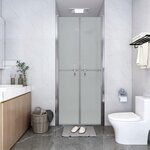 vidaXL Porte de douche ESG dépoli 91x190 cm