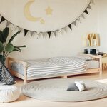 vidaXL Cadre de lit pour enfant 90x190 cm Bois de pin massif