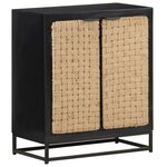 vidaXL Buffet 60x35x70 cm Bois de manguier massif