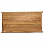 vidaXL Table basse 110x55x45 cm bambou