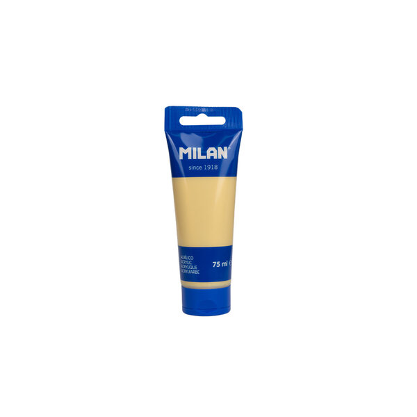 Tube 75ml peinture acrylique or