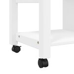 vidaXL Chariot de cuisine MONZA 84x40x90 cm bois massif de pin
