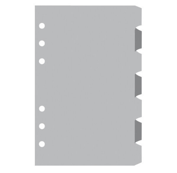 Recharge accessoire Exatime 21 intercalaires de couleur jeu de 7 210x142 mm EXACOMPTA