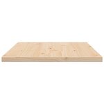 vidaXL Dessus de table 3 Pièces 80x53x2 5cm rectangulaire bois pin massif