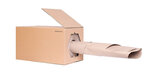 Lot de 3 rouleaux de papier de calage en kraft brun 30cm x 250m