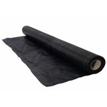 Nature Bâche de sol de contrôle des mauvaises herbes 2 1x25 m Noir