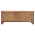 vidaXL Meuble TV 90x30x35 cm Bois de teck massif