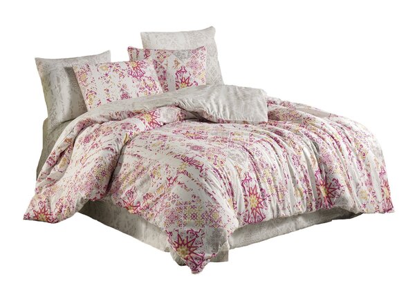 Parure de lit beige ALESSI 240 x 220 cm