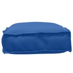 vidaXL Coussin de palette siège bleu royal 60x40x8 cm en tissu Oxford