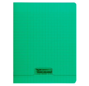 Cahier 8000 POLYPRO, 240 x 320 mm, vert CALLIGRAPHE