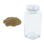 Flacon à épices poudreur + poivre noir moulu 50 g