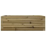 vidaXL Jardinière 70x40x23 cm bois de pin imprégné