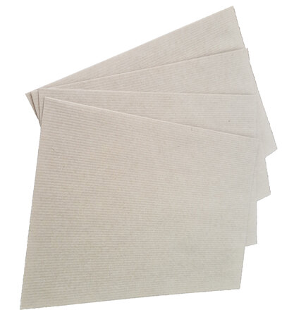 Lot de 100 Pochettes C5 162 x 229 mm sans fenêtre Kraft 90 gr