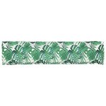 vidaXL Coussin de palette pour banc à motif de feuilles 180x40x8 cm en tissu Oxford