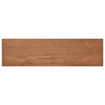vidaXL Meuble TV 110x30x40 cm Bois de teck massif