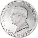 Pièce de monnaie en Argent 5 Dollars g 31.1 (1 oz) Millésime 2025 Underlook UNDER DOG