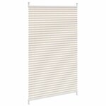 vidaXL Store plissé 70x150 cm Crème