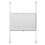 vidaXL Store plissé 60x150 cm Blanc