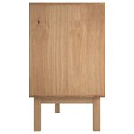 vidaXL Buffet OTTA 113 5x43x73 cm Bois massif de pin