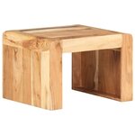 vidaXL Table d'appoint 43x40x30 cm Bois d'acacia massif