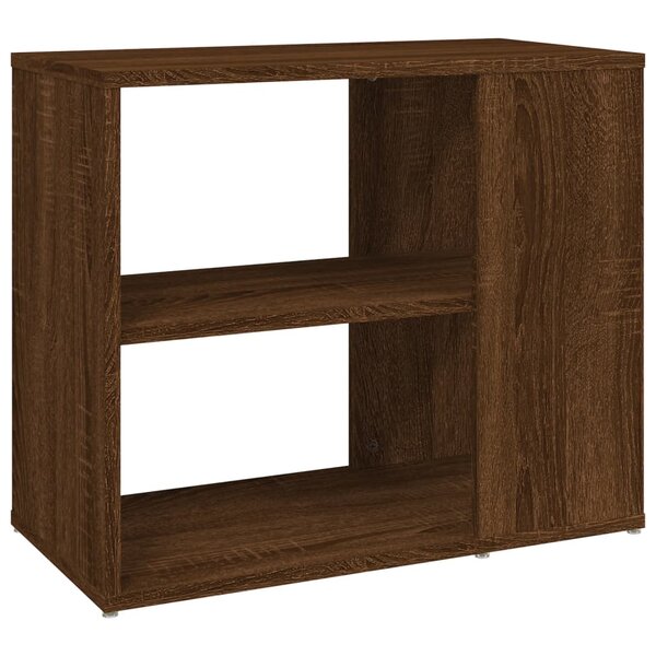 vidaXL Armoire latérale Chêne marron 60x30x50 cm Bois d'ingénierie