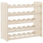 vidaXL Casier à vin 67 5x25x60 cm Bois de pin massif