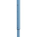 vidaXL Tente pliable de réception avec 4 parois 3 x 4 5 m Blanc