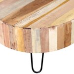 vidaXL Table basse Bois de récupération massif