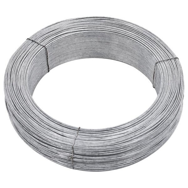 vidaXL Fil de liaison de clôture 250 m 2 5 mm Acier