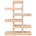 vidaXL Support à plantes 85x25x109 5 cm Bois massif de pin