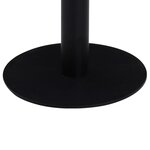 vidaXL Table de bistro Marron foncé 40 cm MDF